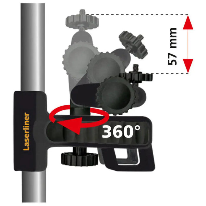 УНИВЕРСАЛНА ЩИПКА LASERLINER FLEXCLAMP PLUS