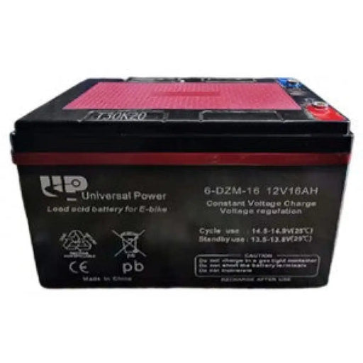 UNIVERSAL POWER 6-DZM-16 E-BIKE 12V 16AH