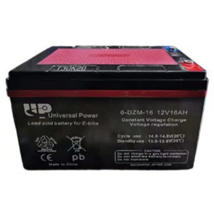 UNIVERSAL POWER 6-DZM-16 E-BIKE 12V 16AH