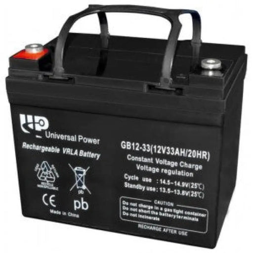 UNIVERSAL POWER GB12-33 VRLA 12V 33AH