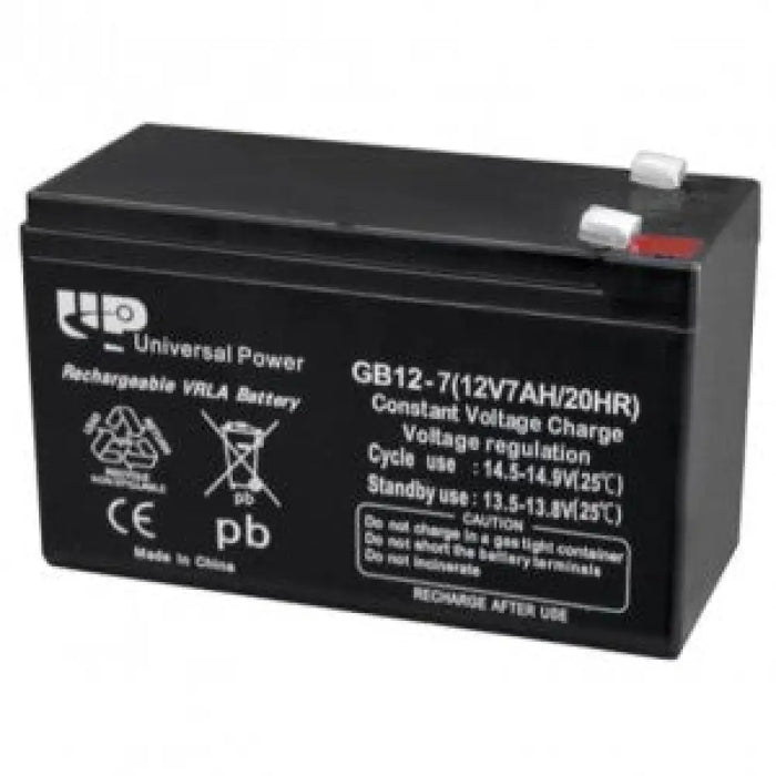 UNIVERSAL POWER GB12-7 VRLA 12V 7AH