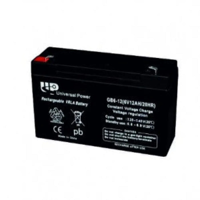 UNIVERSAL POWER GB6-12 VRLA 6V 12AH