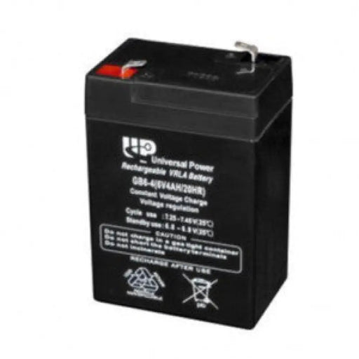 UNIVERSAL POWER GB6-4 VRLA 6V 4AH