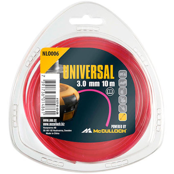 КОРДА ЗА МОТОРНА КОСА 3.0MM 10M UNIVERSAL