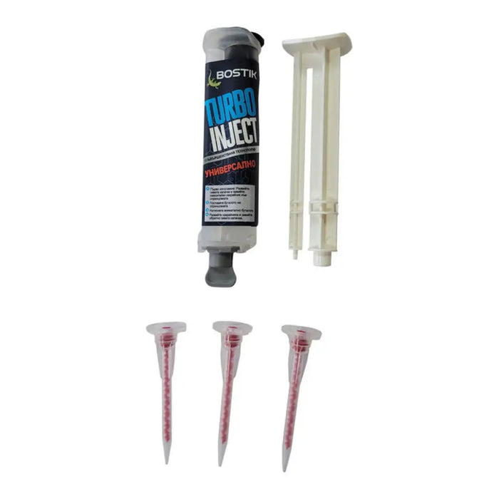 УНИВЕРСАЛНО ЛЕПИЛО 10 G 3 НАКРАЙНИКА BOSTIK TURBO INJECT