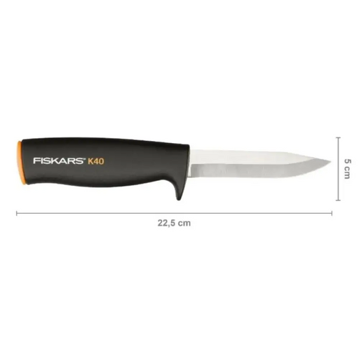 УНИВЕРСАЛЕН НОЖ FISKARS С ОСТРИЕ 10СМ