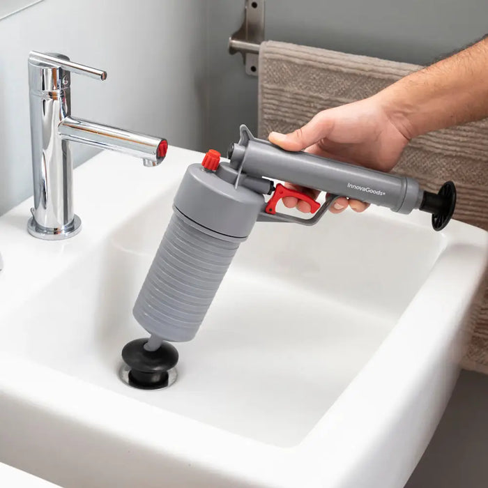 Универсален Бутален Пистолет за Сгъстен Въздух с Адаптери