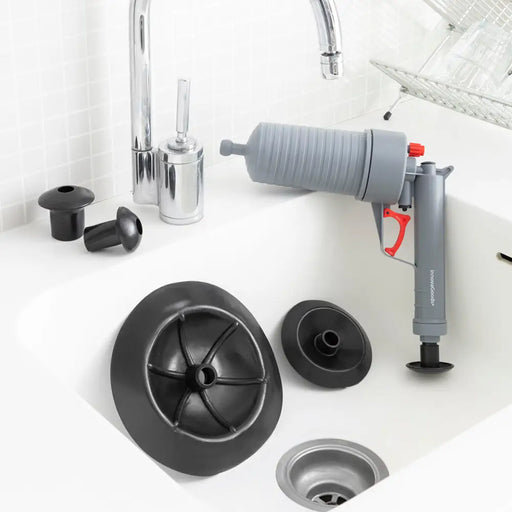 Универсален Бутален Пистолет за Сгъстен Въздух с Адаптери