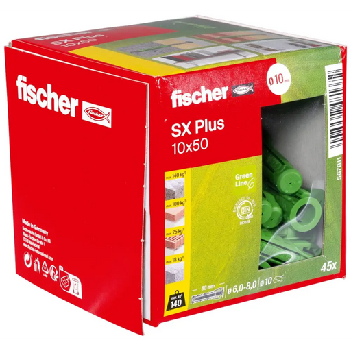 УНИВЕРСАЛЕН ДЮБЕЛ SX PLUS GR Ф10X50MM