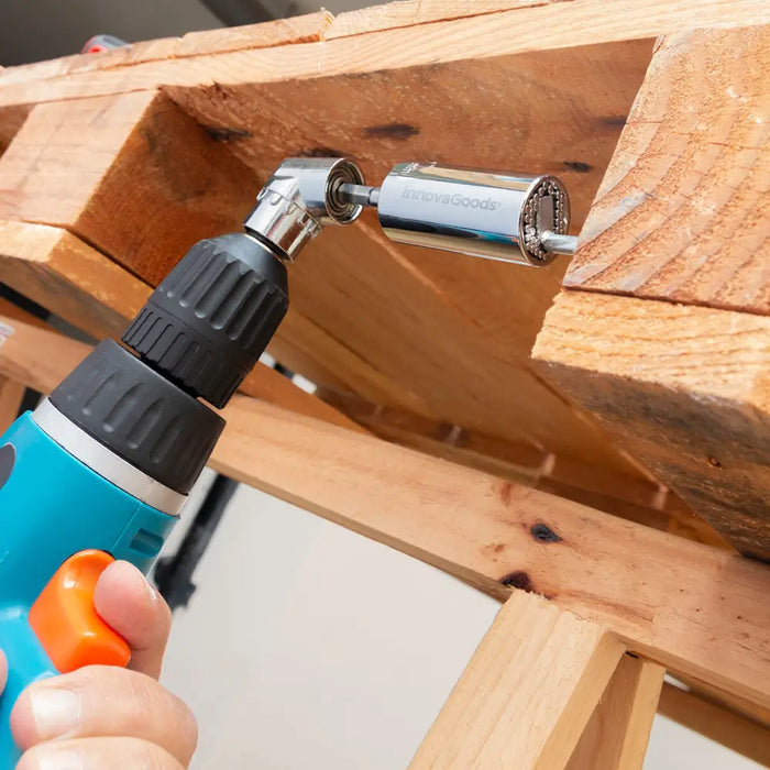 Универсален Гаечен Ключ с Аксесоари Uniscrew InnovaGoods