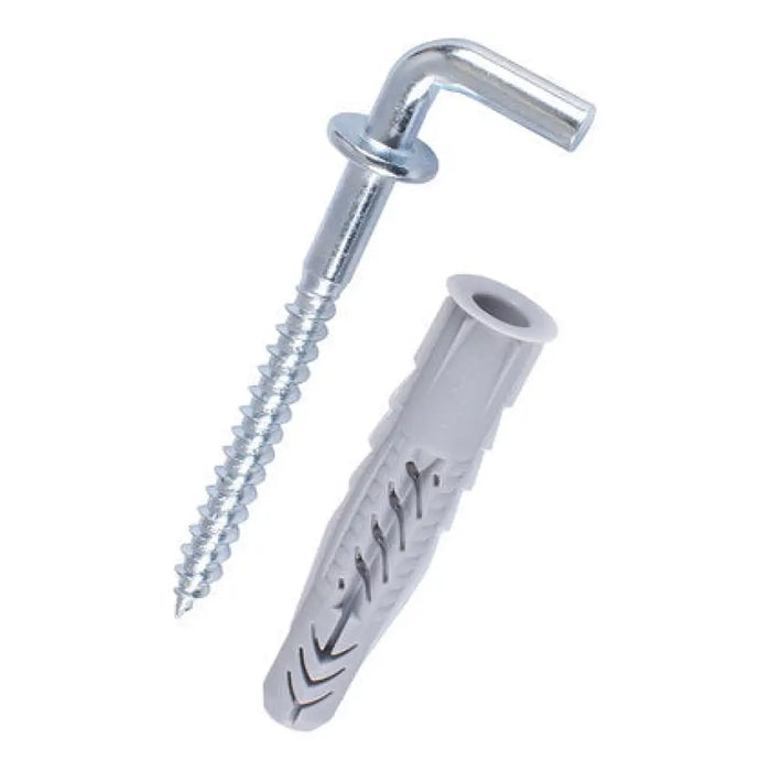 УНИВЕРСАЛЕН ДЮБЕЛ С КУКА Ф8X50ММ 4 БРОЯ FISCHER UX WH K