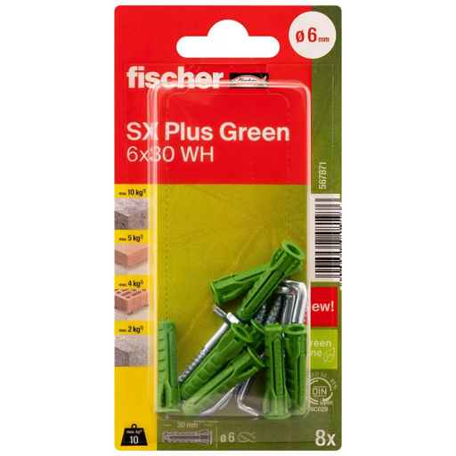 УНИВЕРСАЛЕН ДЮБЕЛ ПЕРИФЕР. Ф6Х30ММ 8БР