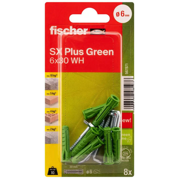 УНИВЕРСАЛЕН ДЮБЕЛ ПЕРИФЕР. Ф6Х30ММ 8БР