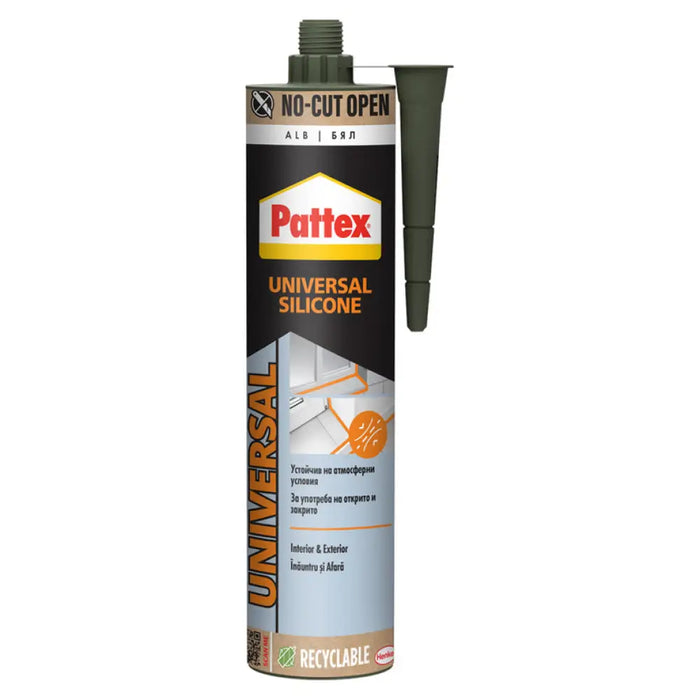 УНИВЕРСАЛЕН СИЛИКОН PATTEX БЯЛ
