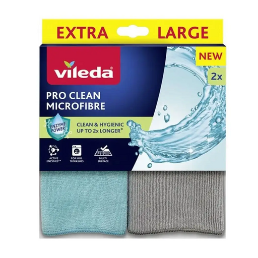 Универсална кърпа с ензими Vileda Pro Clean 2 бр.