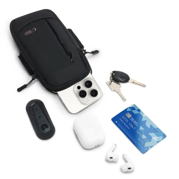 Универсална спортна лента за ръка Tech-Protect M6 - розова