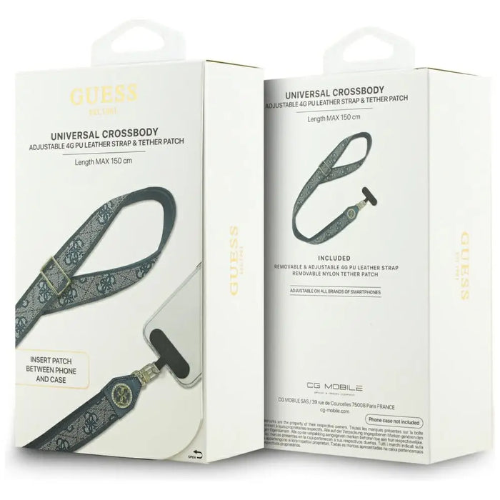 Универсална връзка за телефон Guess с метално лого и CBDY