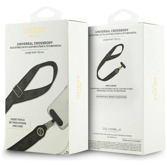 Универсална връзка за телефон Guess с метално лого и CBDY