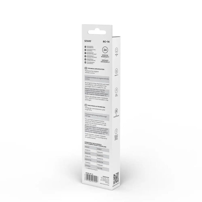 Универсално дистанционно управление за Hisense Savio RC-14