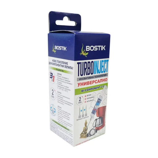 УНИВЕРСАЛНО ЛЕПИЛО 10 G 3 НАКРАЙНИКА BOSTIK TURBO INJECT