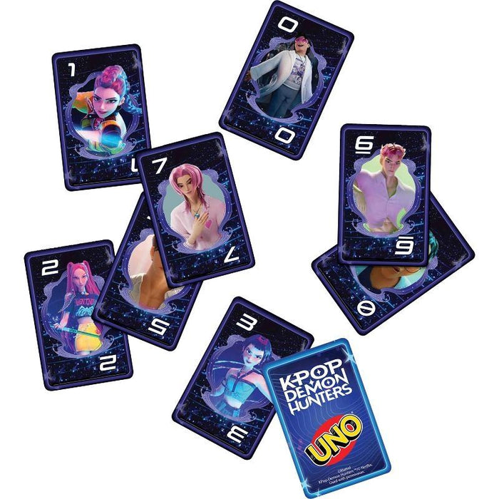 Карти за игра UNO - K-Pop Demon Hunters