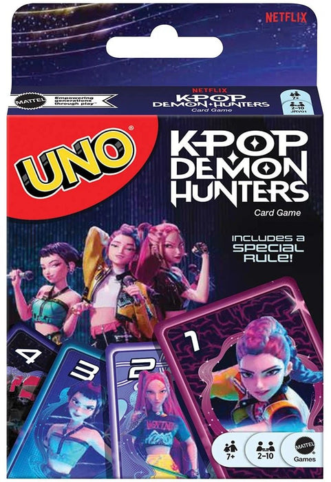 Карти за игра UNO - K-Pop Demon Hunters