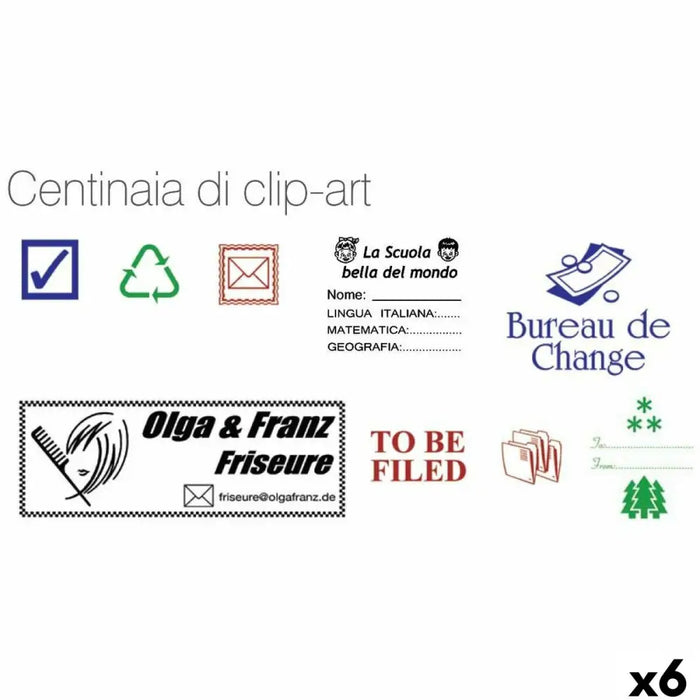 Уплътнение Brother Черен (6 броя)