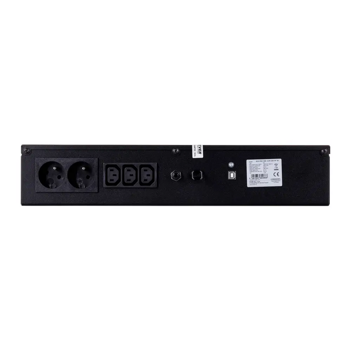 UPS EVER ECO Pro 1000 AVR CDS 19’’ 2U (Rack; 1000VA)
