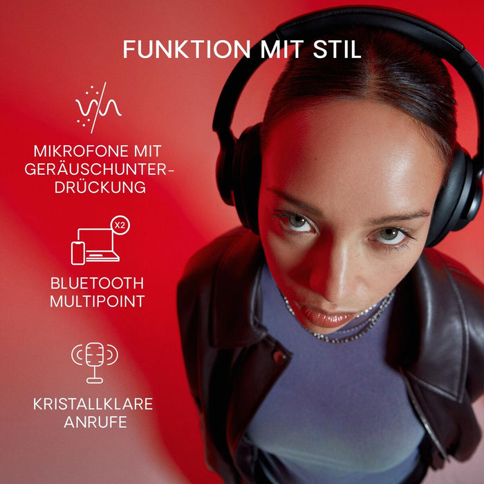 Слушалки с лента за глава Urbanista Valencia Бял