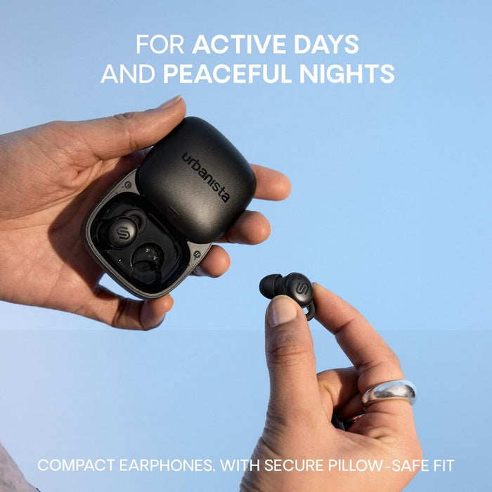 Безжични Слушалки с Кутия за Зареждане Urbanista Porto Черен