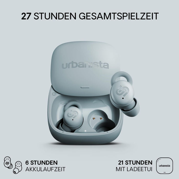 Безжични Слушалки с Кутия за Зареждане Urbanista Porto Син