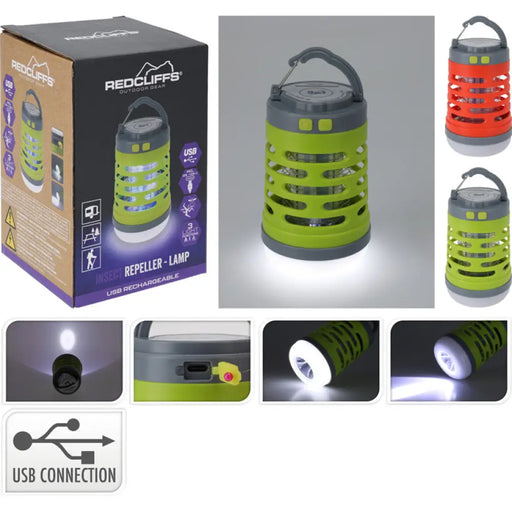 УРЕД ПРОТИВ НАСЕКОМИ СЪС ЗАРЕЖДАНЕ USB REDCLIFFS OUTDOOR