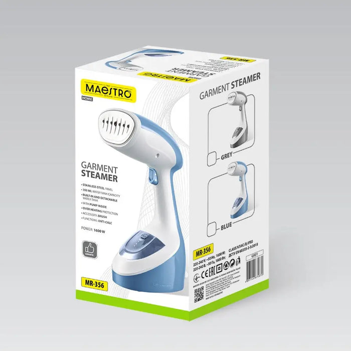 Уред за изпаряване на дрехи 1600W Maestro MR-356-BLUE
