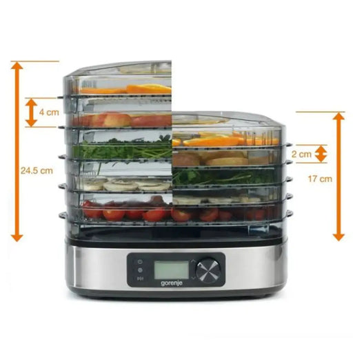 Уред за сушене на плодове зеленчуци и подправки GORENJE