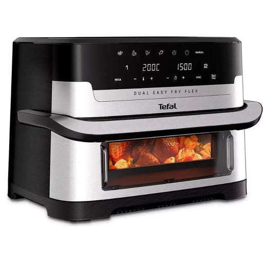 Уред за здравословно готвене Tefal EY922DE0 Dual Easy Fry