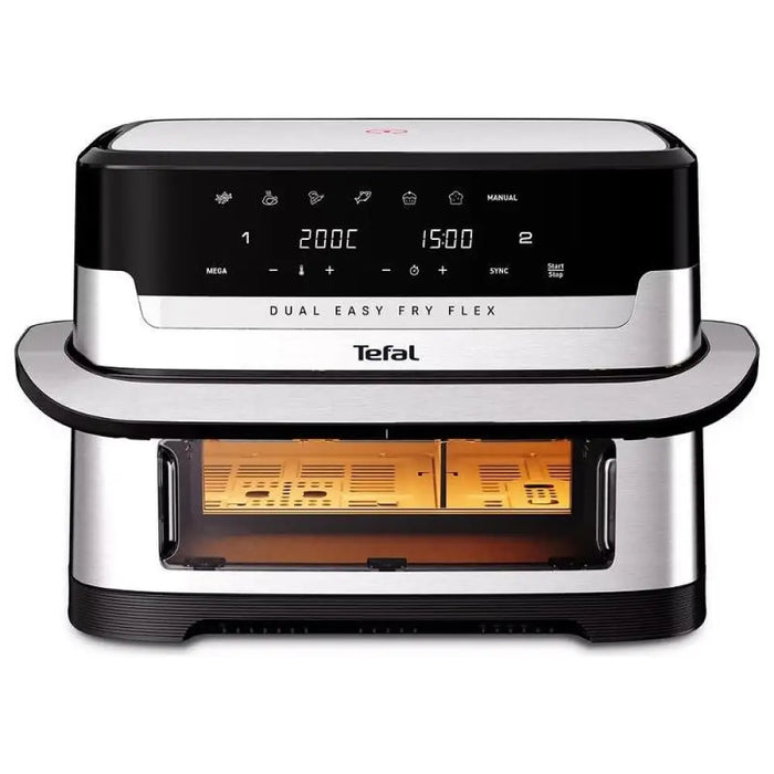 Уред за здравословно готвене Tefal EY922DE0 Dual Easy Fry