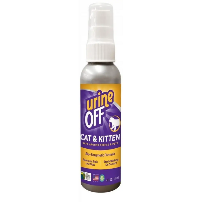 urineOFF Cat & Kitten - спрей за премахване на петна