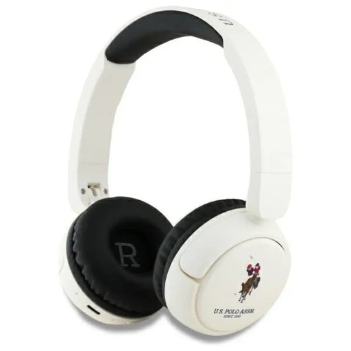 US Polo Bluetooth слушалки USHPV6PUNH Бяло DH цветно лого