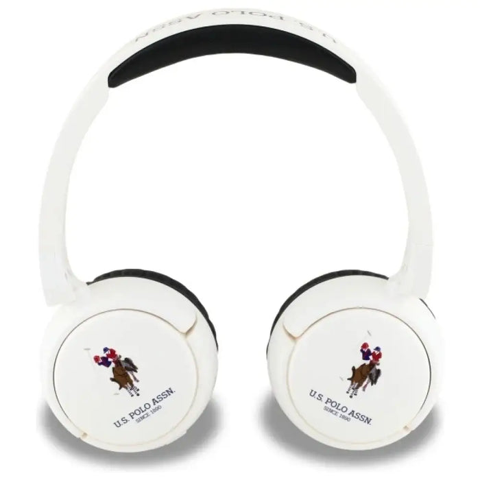 US Polo Bluetooth слушалки USHPV6PUNH Бяло DH цветно лого