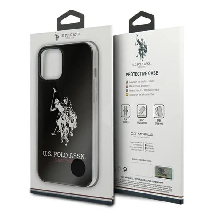 US Polo Shiny Big Logo Case за iPhone 12 / 12 Pro 6.1’’