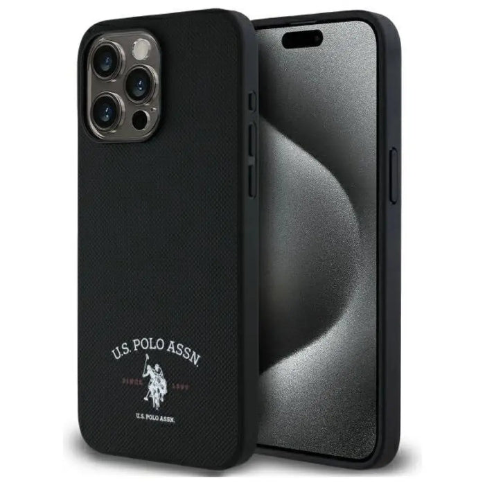 US Polo USHCP15XPARK iPhone 15 Pro Max 6.7’’ черно/черно