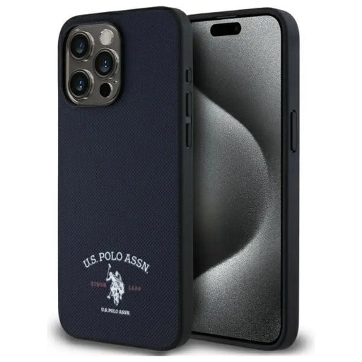 US Polo USHCP15XPARV iPhone 15 Pro Max 6.7’’ Navy Printed