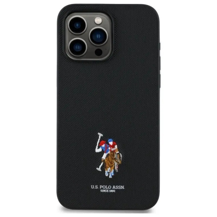 US Polo USHCP15XPEMK iPhone 15 Pro Max 6.7’’ черен/черен