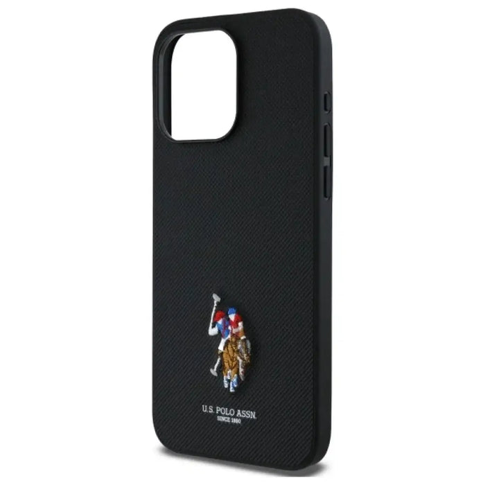 US Polo USHCP15XPEMK iPhone 15 Pro Max 6.7’’ черен/черен