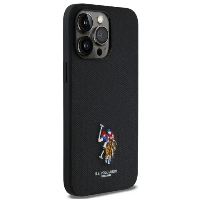 US Polo USHCP15XPEMK iPhone 15 Pro Max 6.7’’ черен/черен