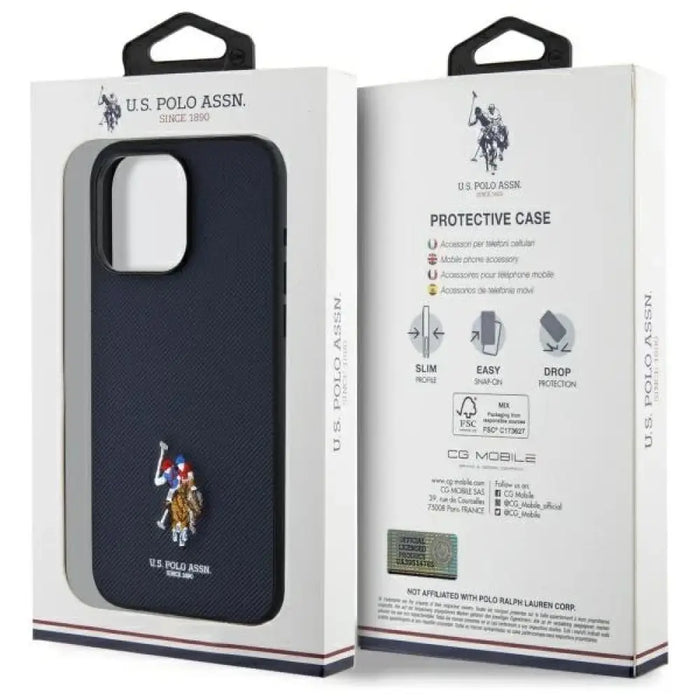 US Polo USHCP15XPEMV iPhone 15 Pro Max 6.7’’ Navy