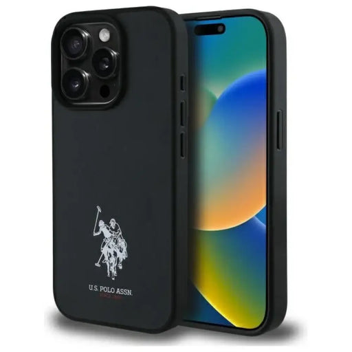 US Polo USHCP15XPGEK iPhone 15 Pro Max 6.7’’ черен/черен