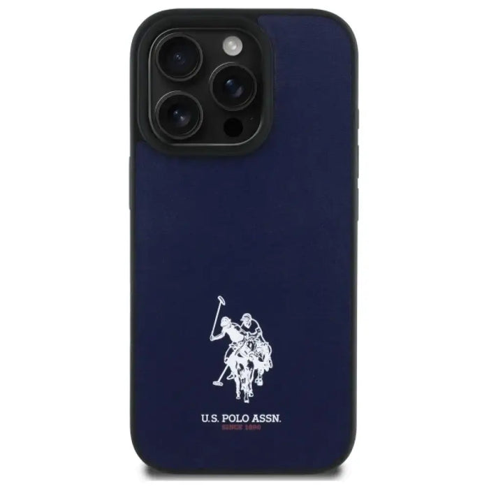 US Polo USHCP15XPGEV iPhone 15 Pro Max 6.7’’ тъмносиня кожа