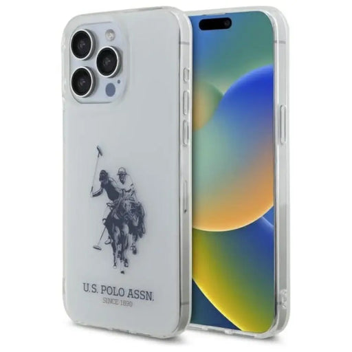 US Polo USHCP15XTPUHRBH iPhone 15 Pro Max 6.7’’ бяло