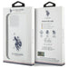 US Polo USHCP15XTPUHRBH iPhone 15 Pro Max 6.7’’ бяло